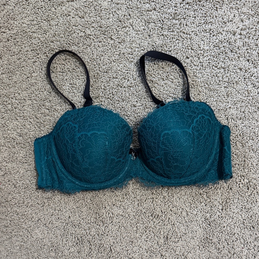Dream Angels - Lace Lightly Lined Classic Coverage Demi Bra
